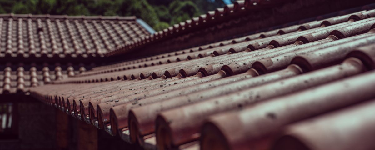 Home clay roof tile